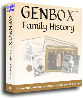 Genbox Family History genealogy software